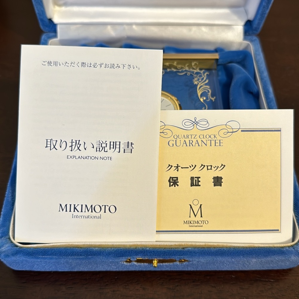 Mikimoto desk clock - Picture 3 of 3